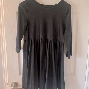 American eagle charcoal babydoll dress